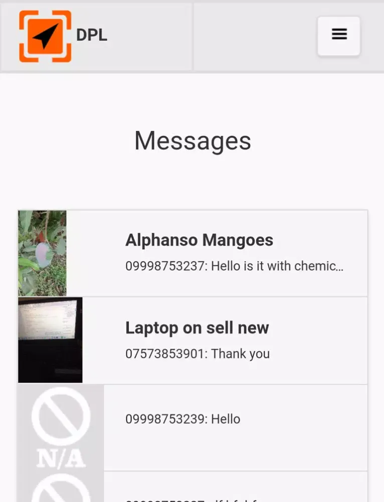 DPL Seller iPad  سکرین شاٹس