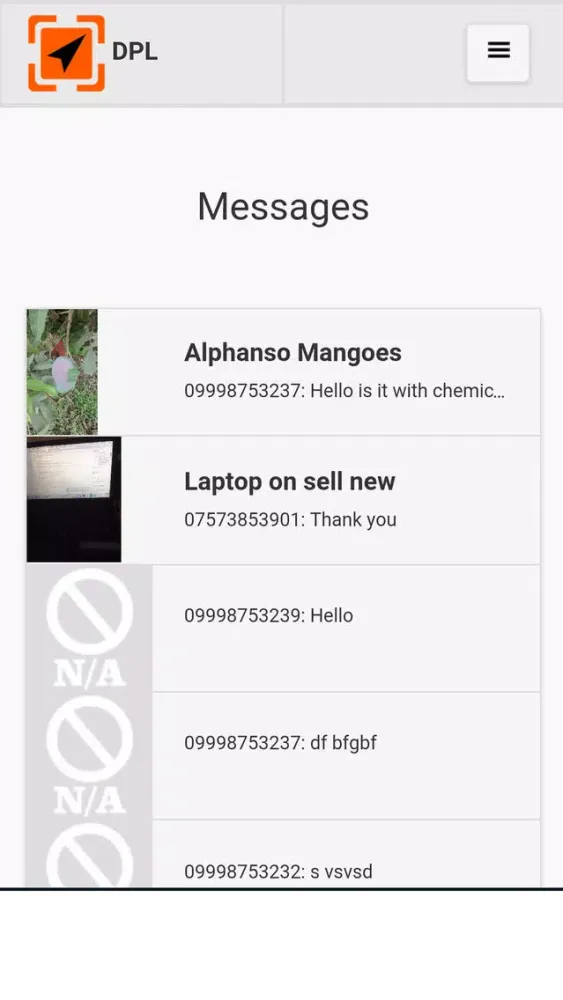 DPL Seller سکرین شاٹس
