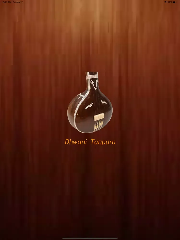 Capturas de tela do Dhwani Tanpura - Shruti Box iPad 