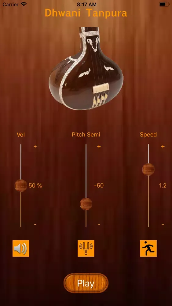 Capturas de tela do Dhwani Tanpura - Shruti Box