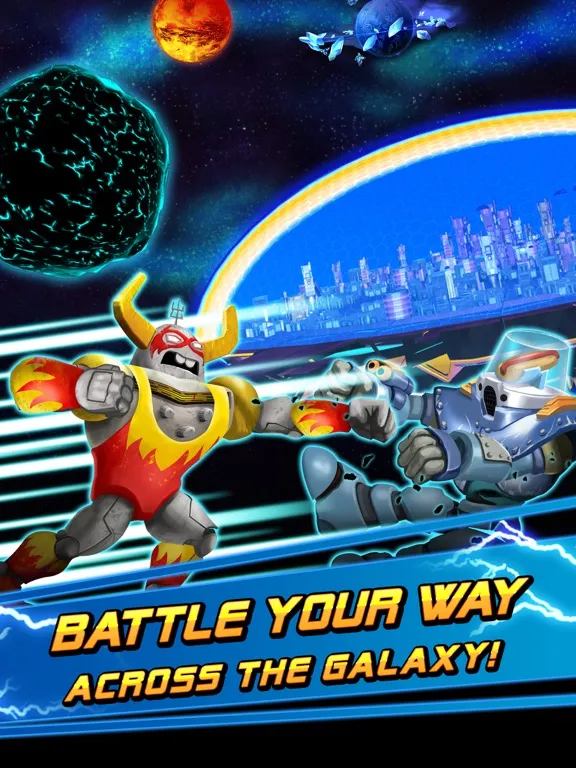 Capturas de tela do Massive Monster Mayhem Match iPad 
