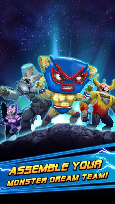Capturas de tela do Massive Monster Mayhem Match