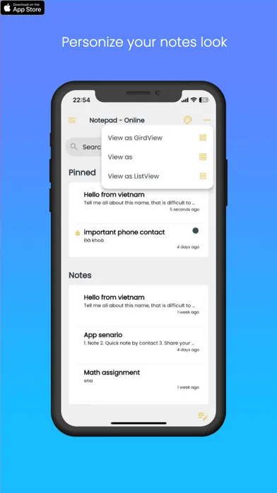 Notepad Online স্ক্রিনশট