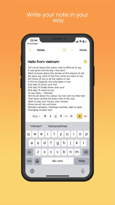 Notepad Online স্ক্রিনশট