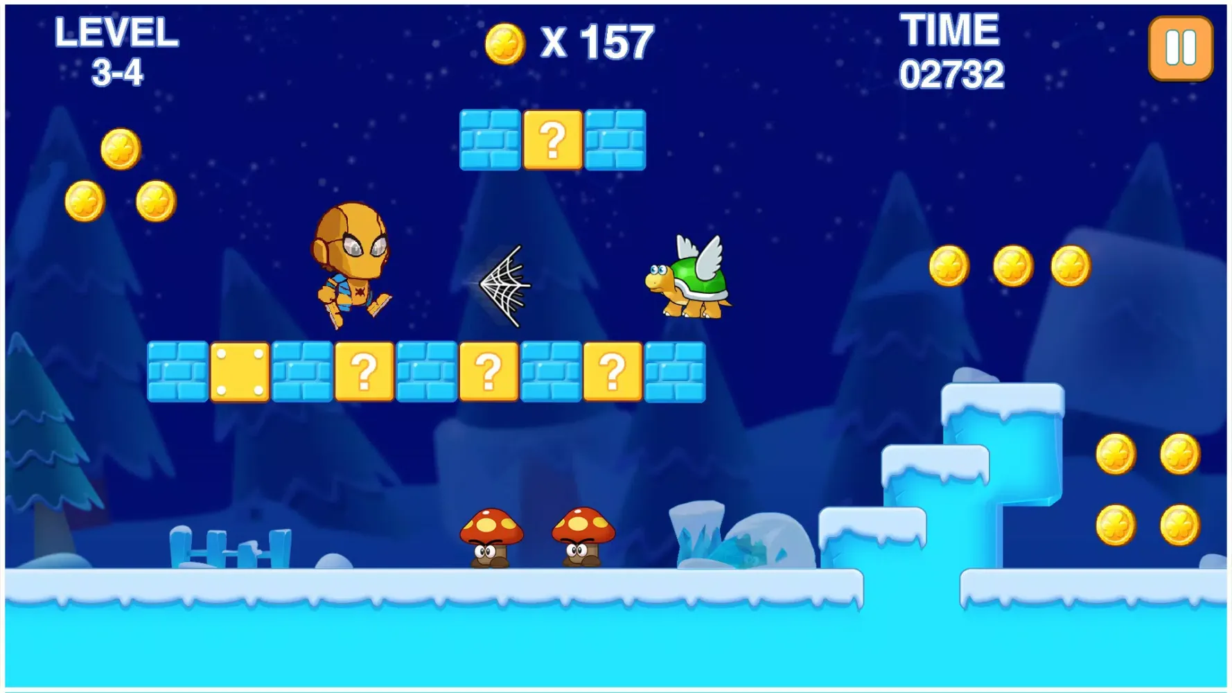 Super Bobby Bros :Running Game Screenshots