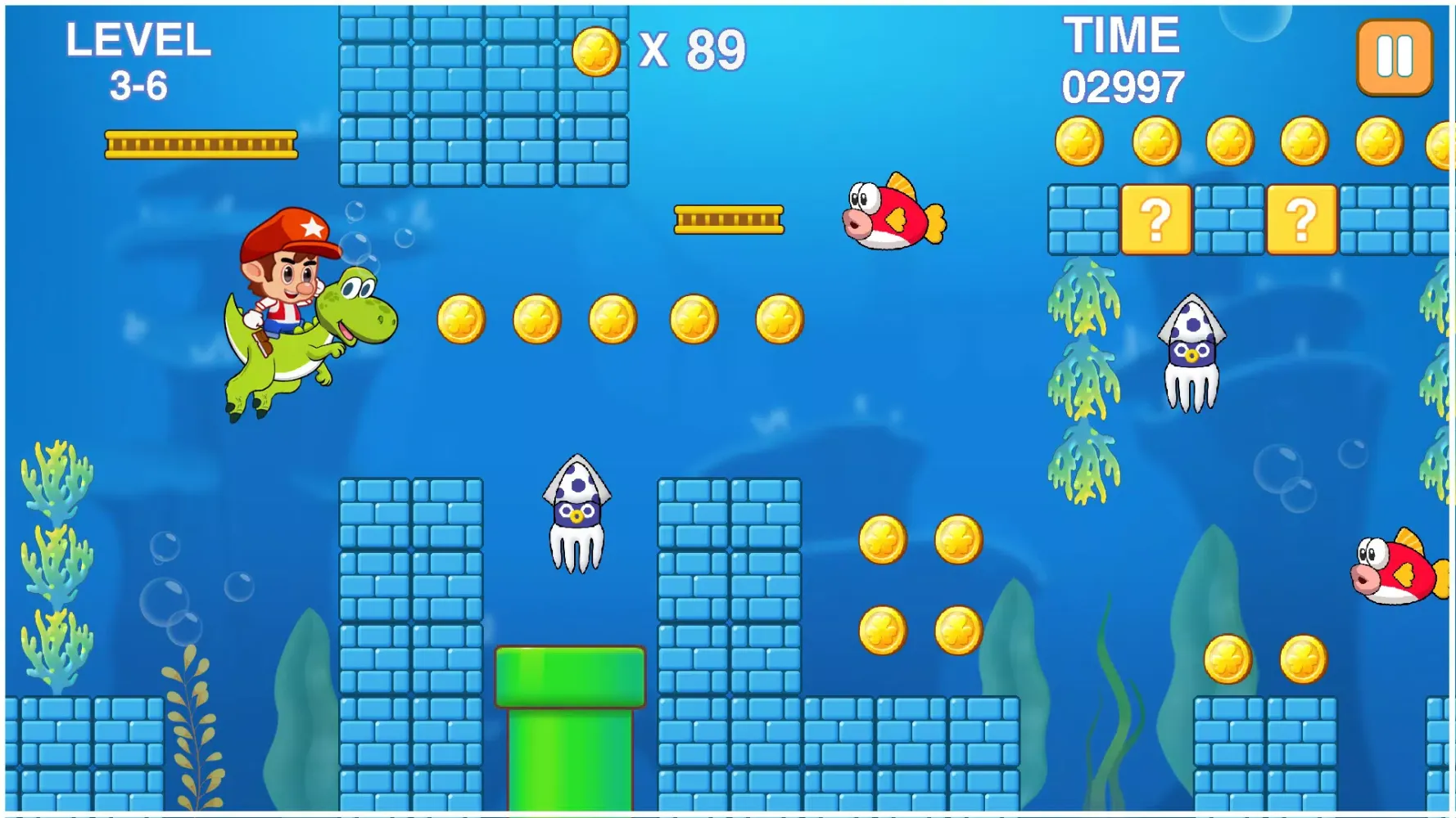 Super Bobby Bros :Running Game Screenshots