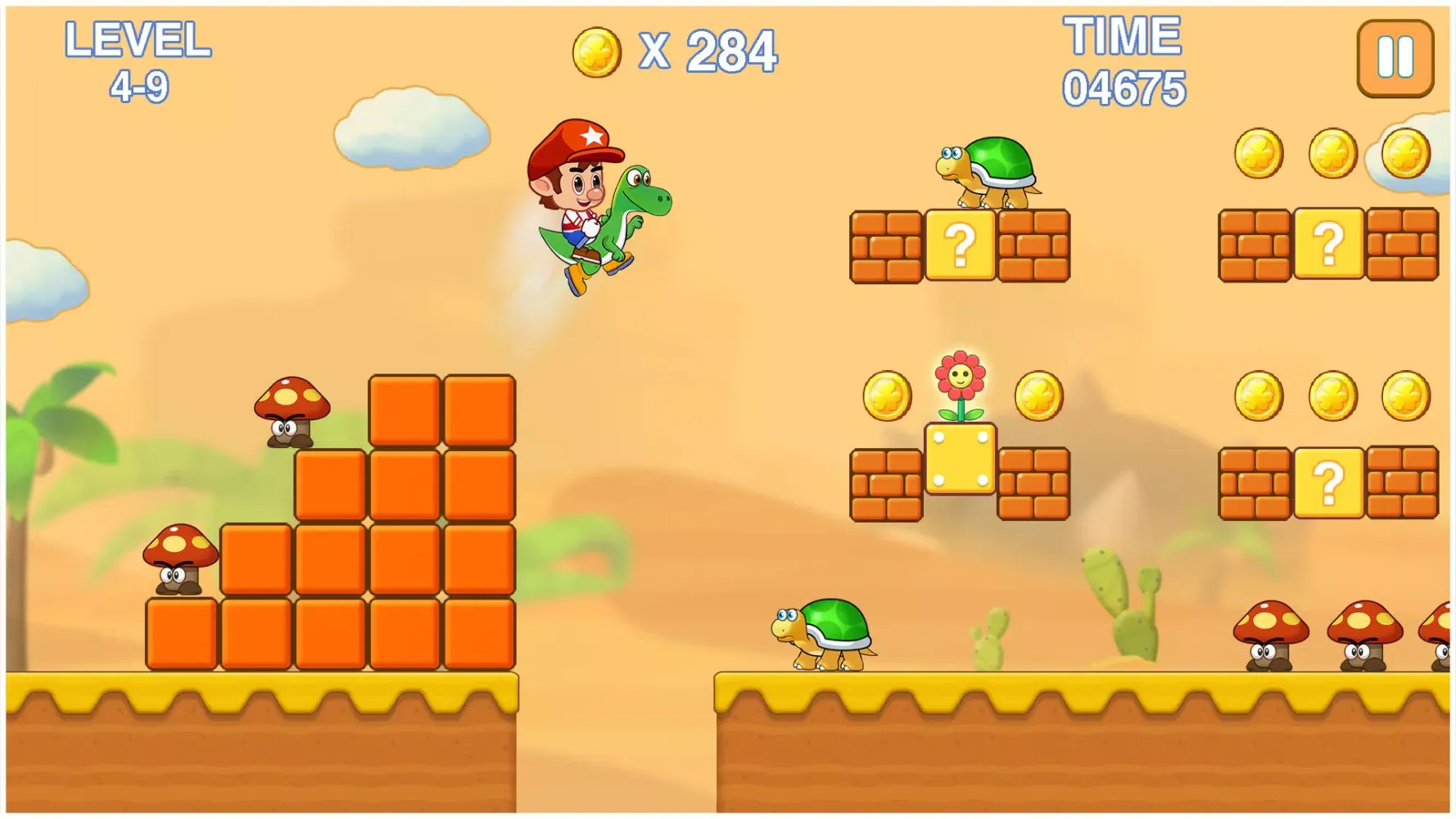 Super Bobby Bros :Running Game Screenshots