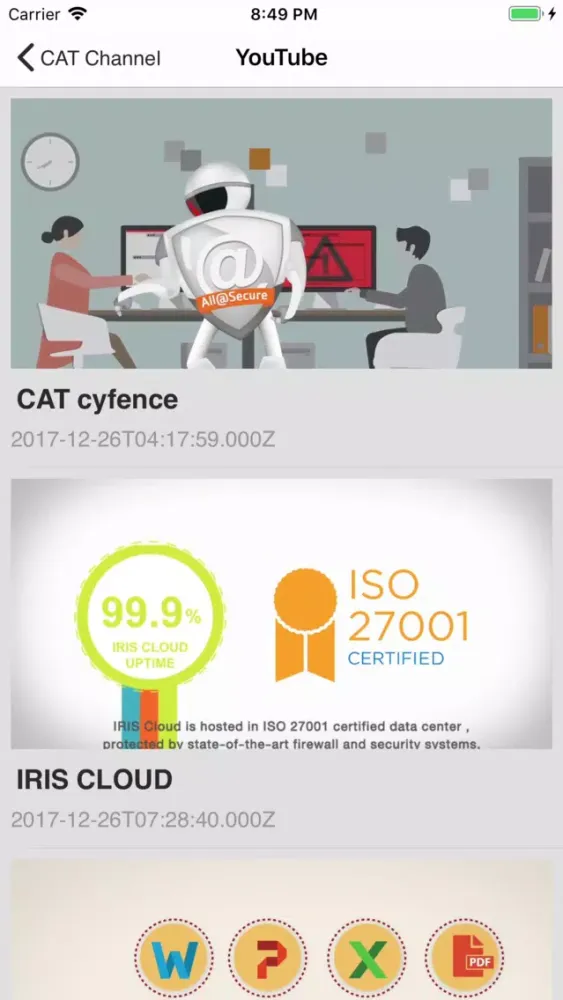 CAT Channel Ekran Görüntüleri