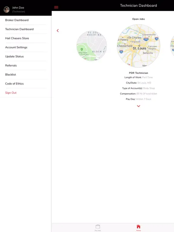 Hail Chasers iPad 應用截圖