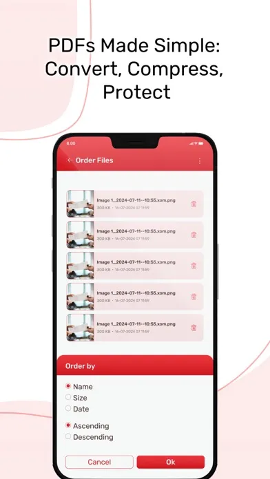 Images too PDF Screenshots