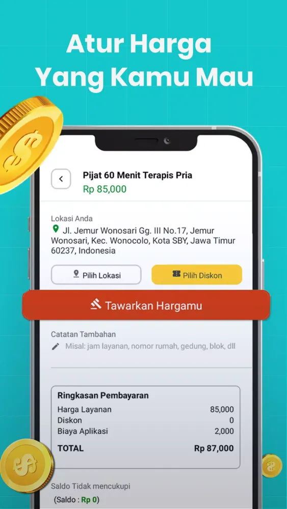 DIJASA Massage| Pijat Wellness Screenshots