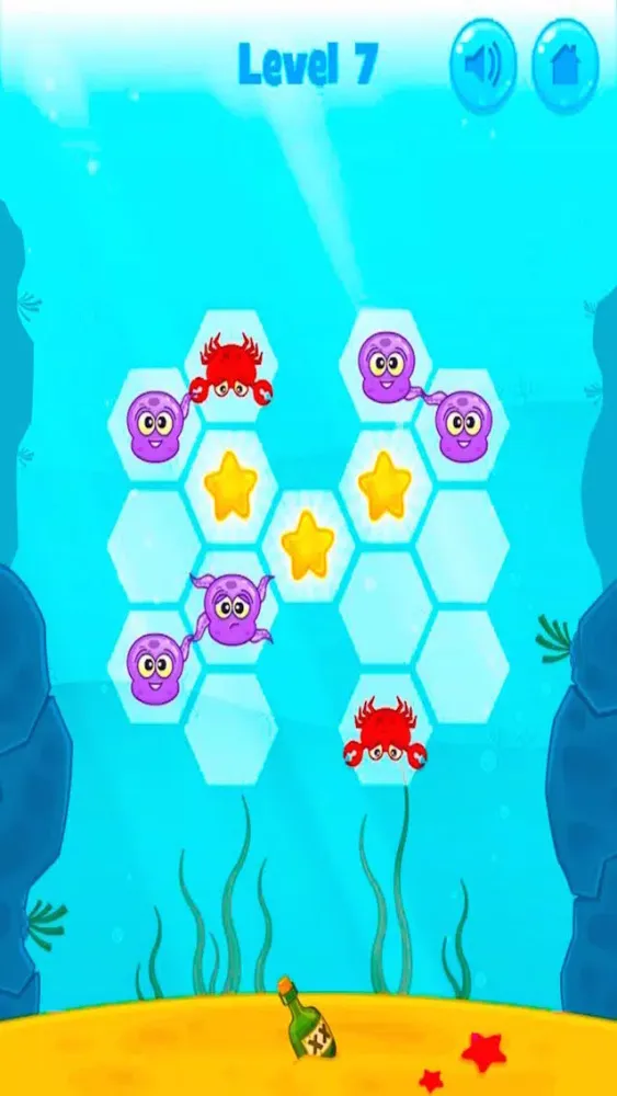 Tangkapan skrin Aqua Friends Puzzle Pro