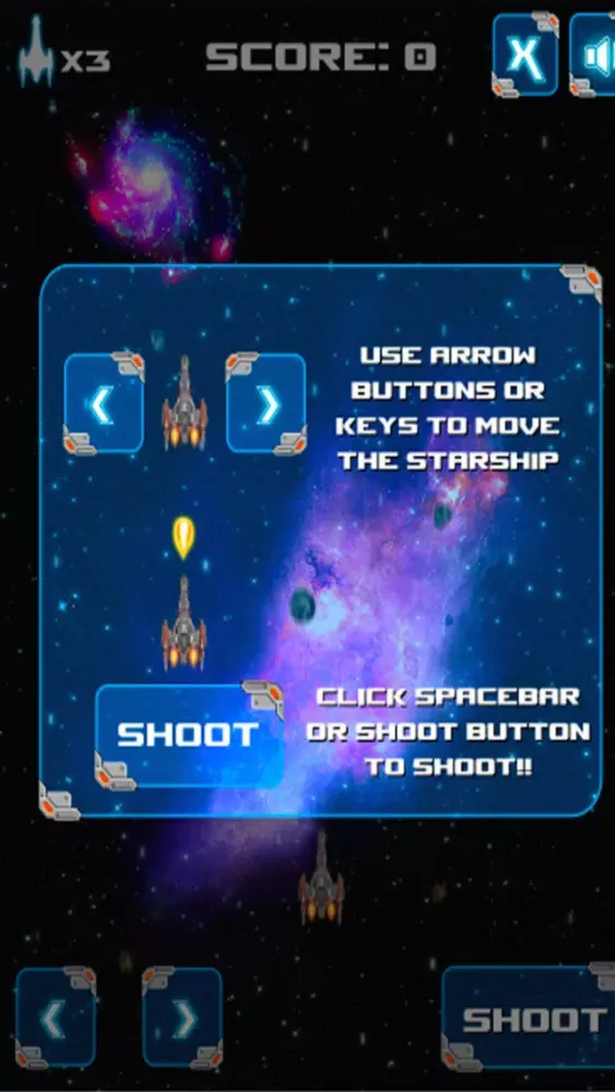Galactic Wars Ekran Görüntüleri