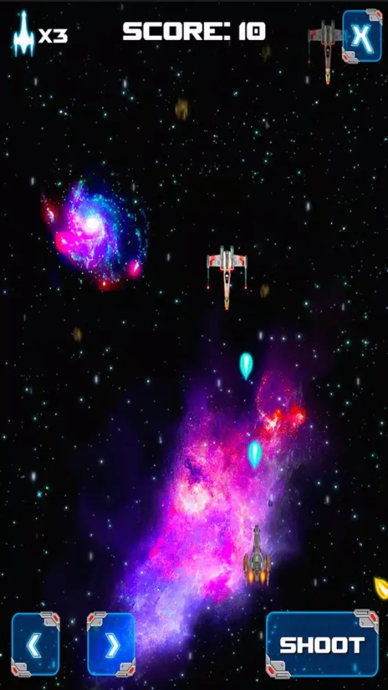 Galactic Wars Ekran Görüntüleri
