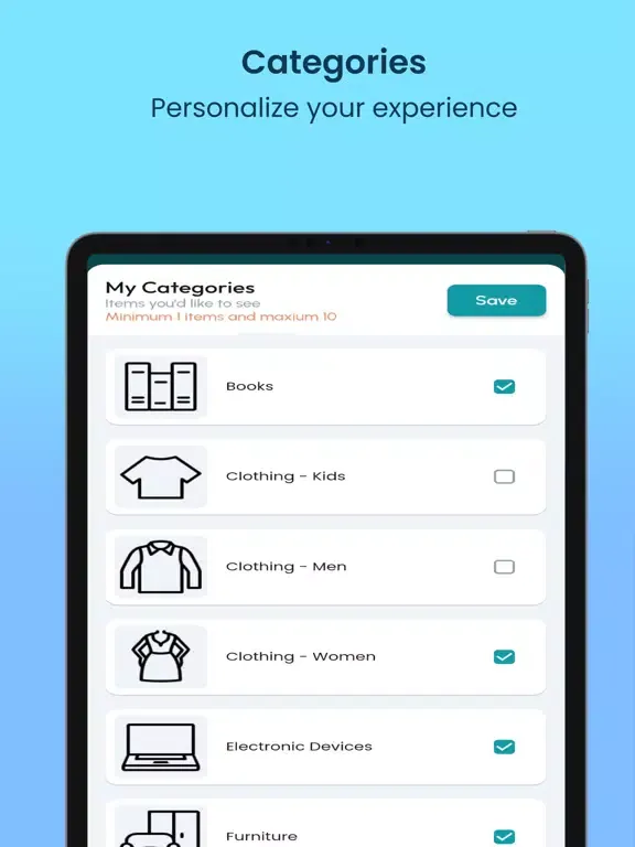 Capturas de tela do Swap Store - UAE Marketplace iPad 