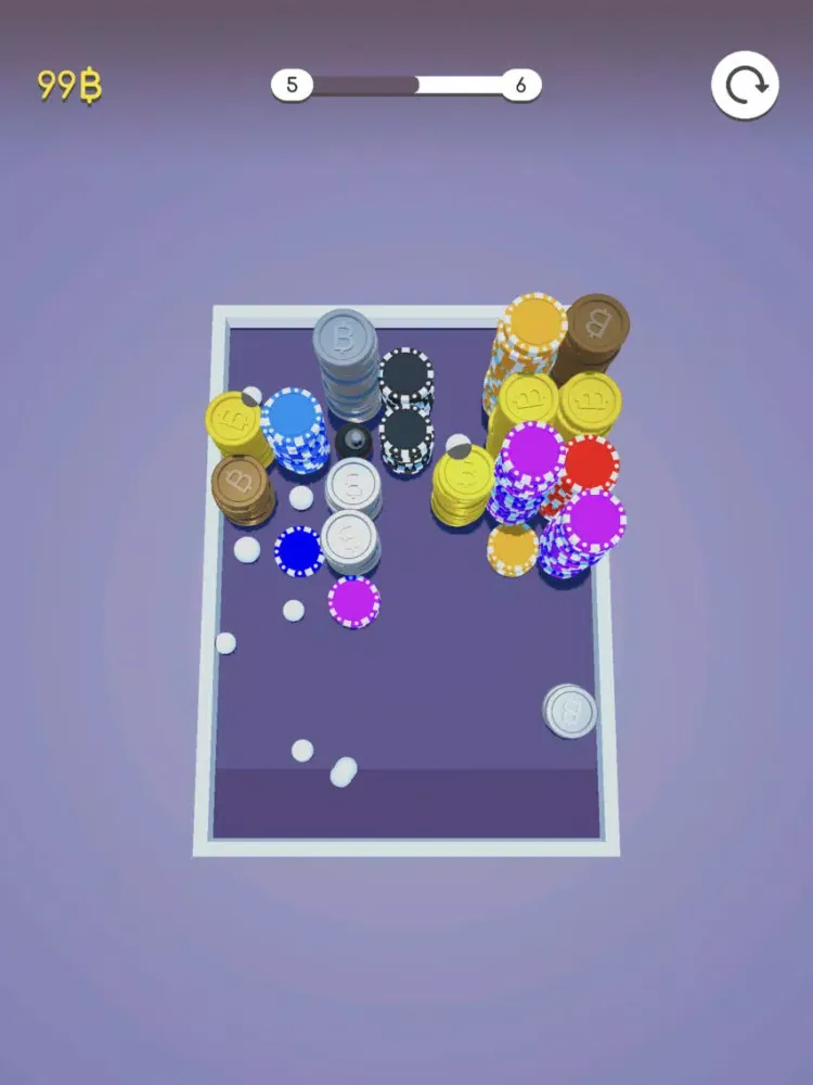 Capturas de tela do Colored Blocks 3D iPad 