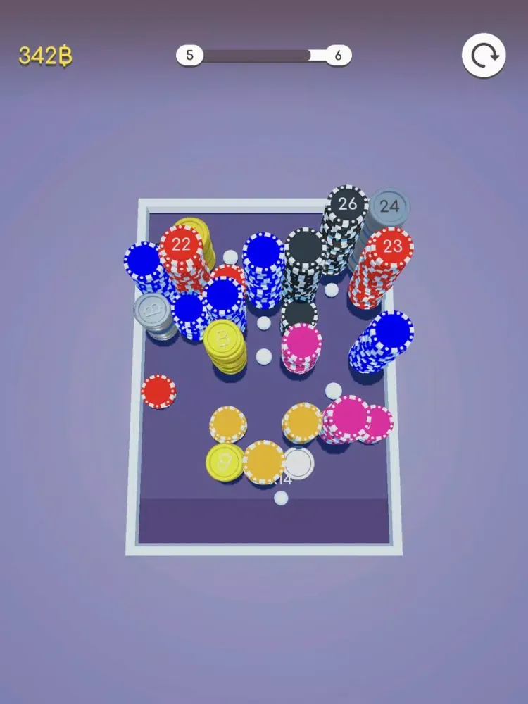 Capturas de tela do Colored Blocks 3D iPad 