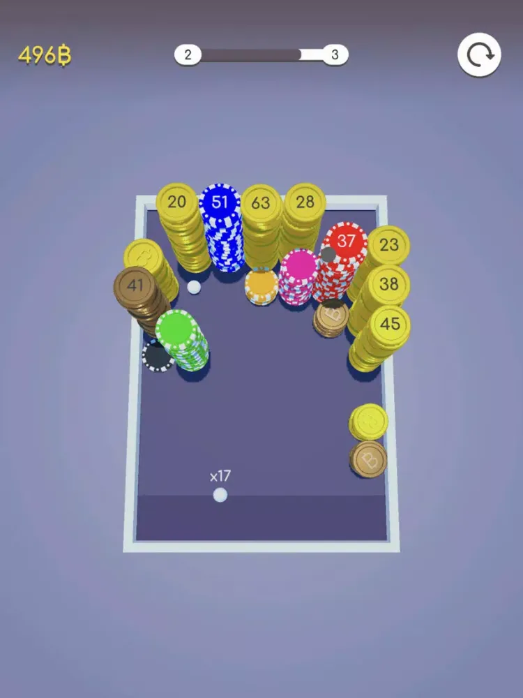 Capturas de tela do Colored Blocks 3D iPad 