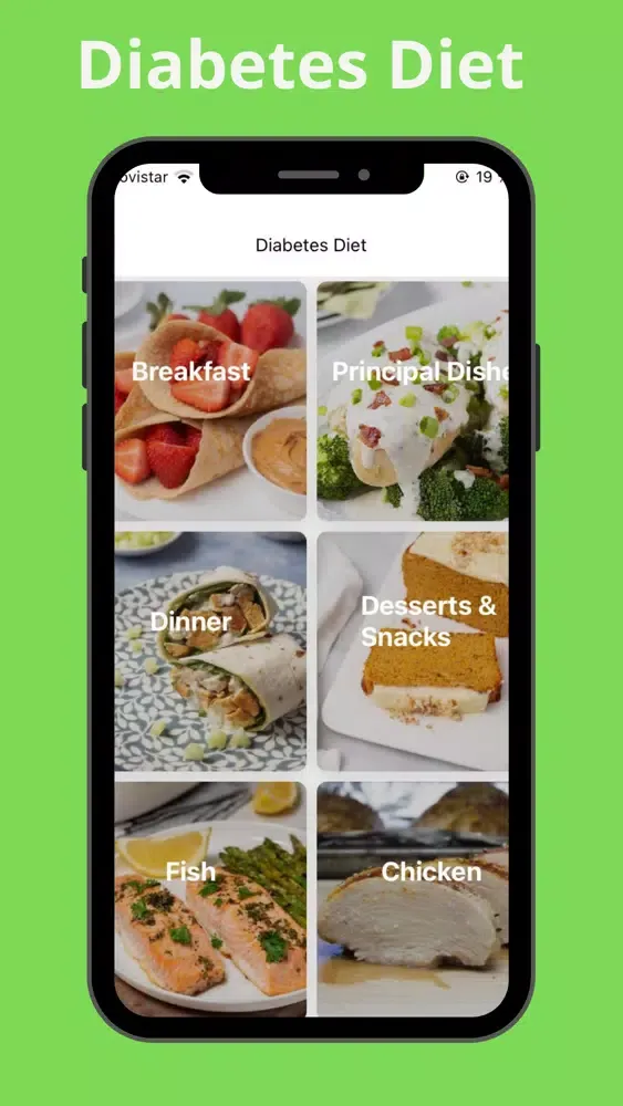 Capturas de pantalla de Diabetes Diet