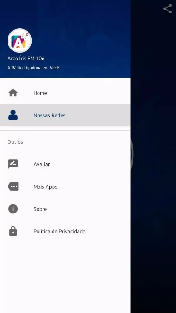 Rádio Arco-íris FM应用截图