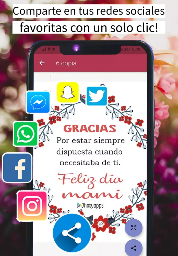Tangkapan skrin Feliz Día de la Madre 2025
