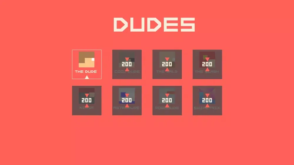 ภาพหน้าจอของ Dude Jump X