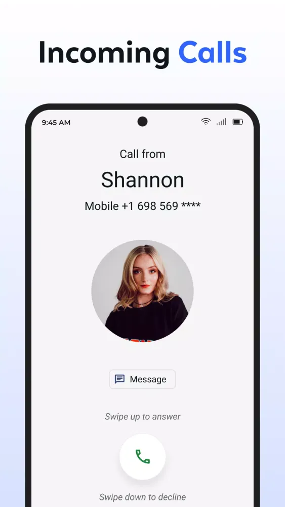 Contacts应用截图