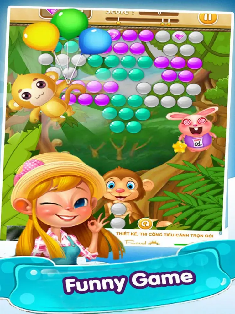 Bubble Shooter Jewels Hunter iPad  スクリーンショット