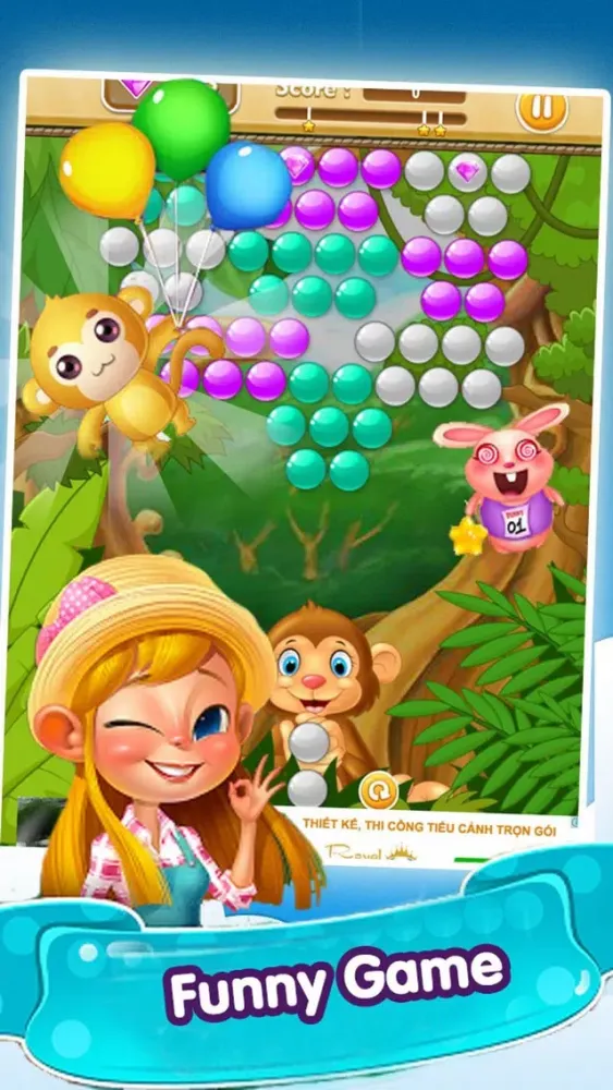 Bubble Shooter Jewels Hunter スクリーンショット