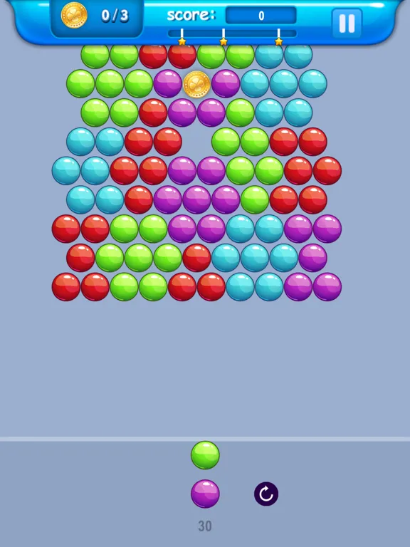 Ảnh chụp màn hình của Bubble Amber - Shoot Balls iPad 