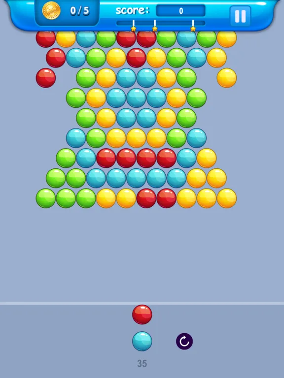 Ảnh chụp màn hình của Bubble Amber - Shoot Balls iPad 