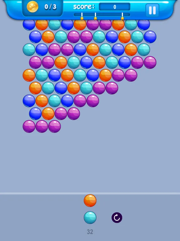 Ảnh chụp màn hình của Bubble Amber - Shoot Balls iPad 
