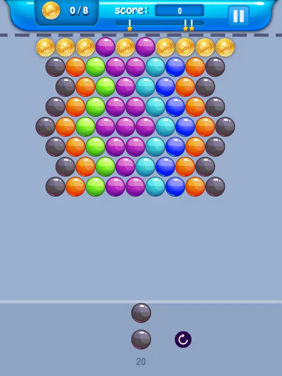 Ảnh chụp màn hình của Bubble Amber - Shoot Balls iPad 