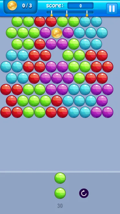 Ảnh chụp màn hình của Bubble Amber - Shoot Balls