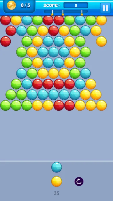 Ảnh chụp màn hình của Bubble Amber - Shoot Balls