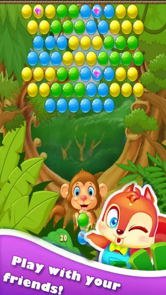 Capturas de pantalla de Forest Animal Bubble - Happy Shooter
