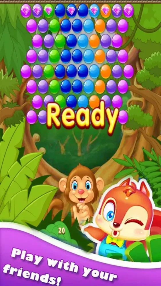 Capturas de pantalla de Forest Animal Bubble - Happy Shooter