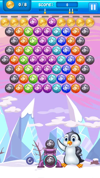 Penguins Funny - Bubble Shooter應用截圖