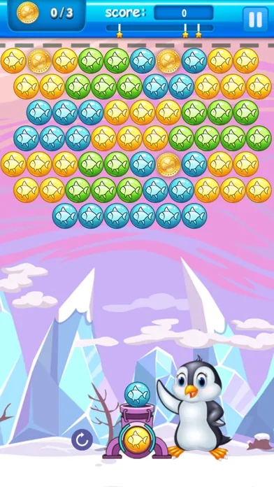 Penguins Funny - Bubble Shooter應用截圖