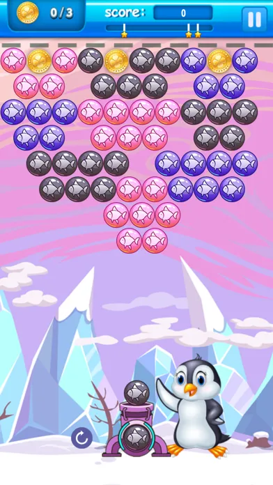 Penguins Funny - Bubble Shooter應用截圖