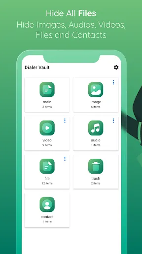 Dialer Vault Hide Photo Video Screenshots