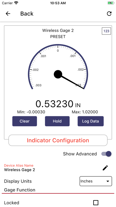 Electronic Dial Indicator स्क्रीनशॉट