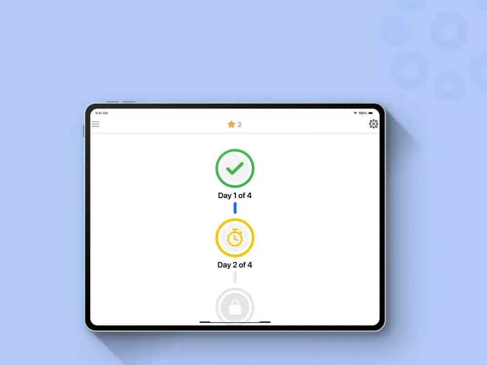 Capturas de pantalla de Diall: Mental Health iPad 
