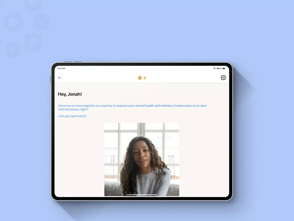 Capturas de pantalla de Diall: Mental Health iPad 