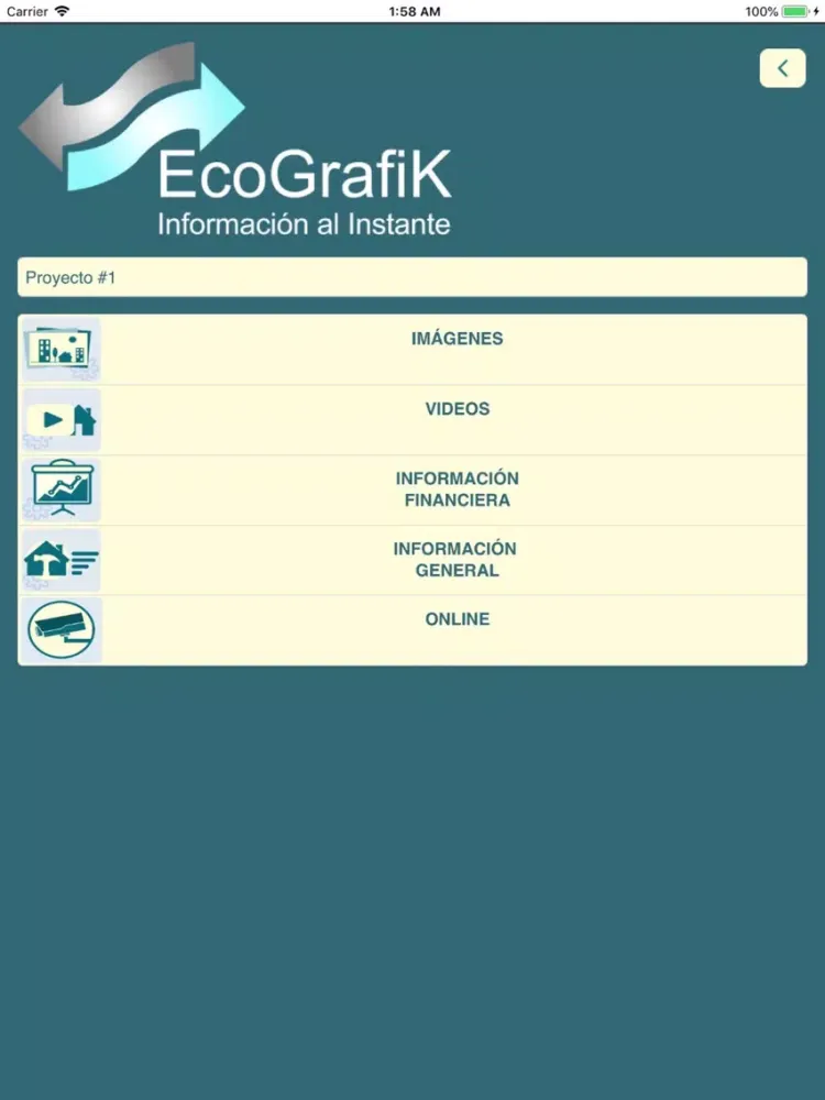 Capturas de pantalla de EcoGrafik iPad 