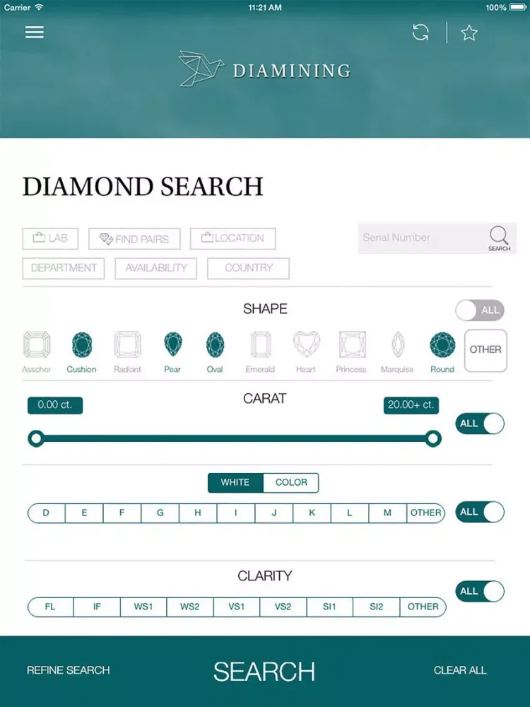 تصاویر Diamining iPad 