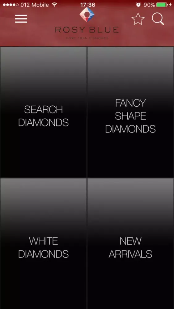 Rosy Blue Diamonds Screenshots