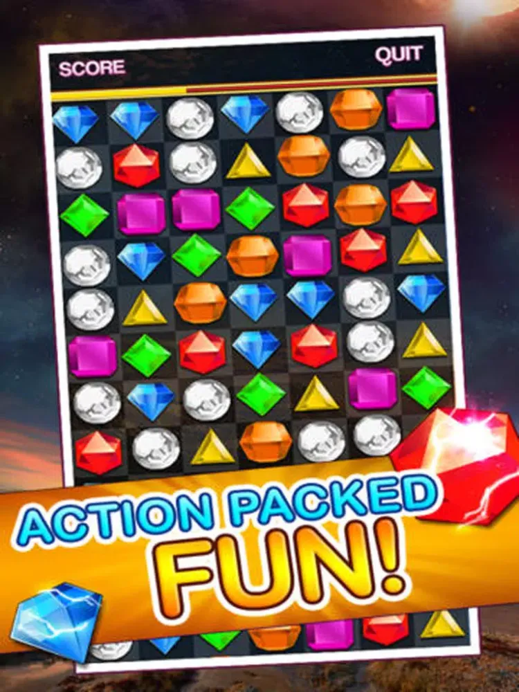 Diamond Blaster Blitz - Free Multiplayer Match Three Puzzle Game iPad  スクリーンショット