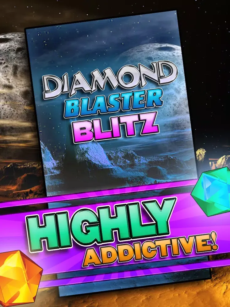Diamond Blaster Blitz - Free Multiplayer Match Three Puzzle Game iPad  スクリーンショット