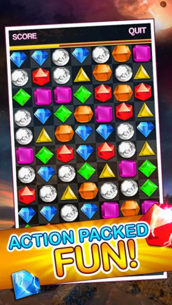 Diamond Blaster Blitz - Free Multiplayer Match Three Puzzle Game スクリーンショット